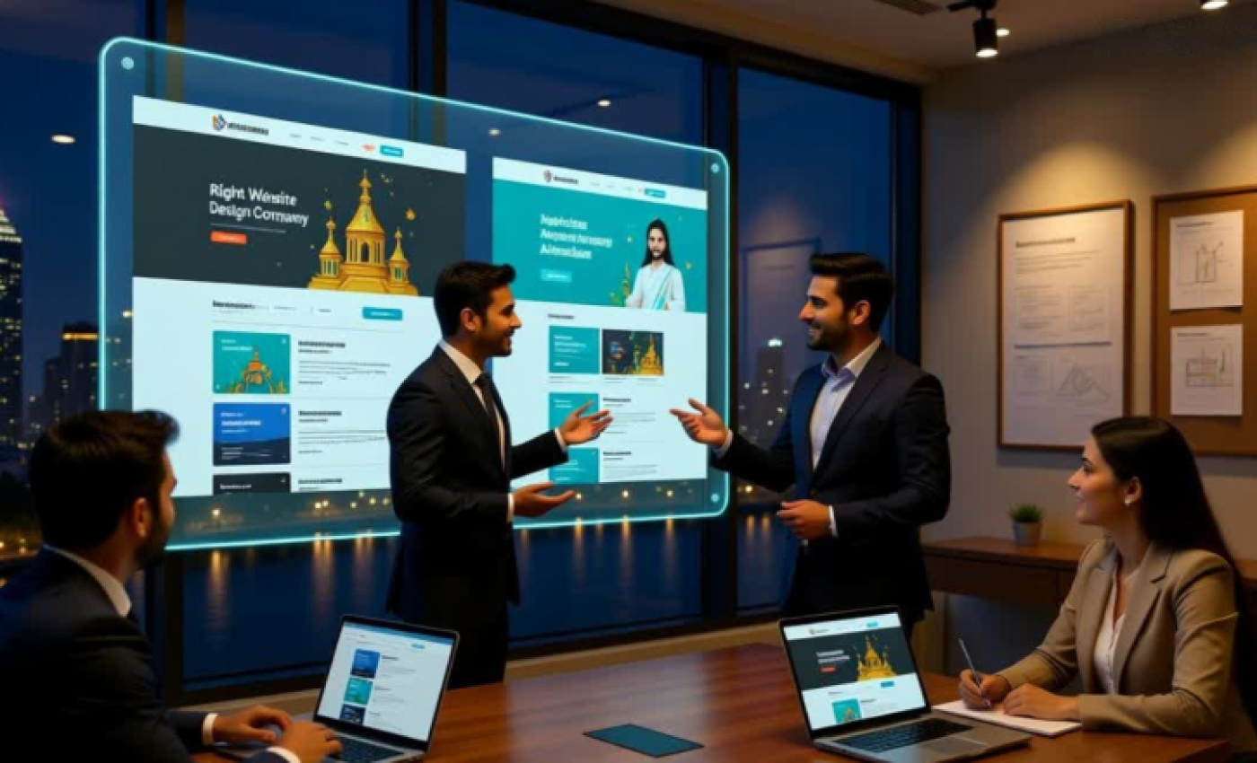 Website Design Company in Ahmedabad blog image by RUMI Branding