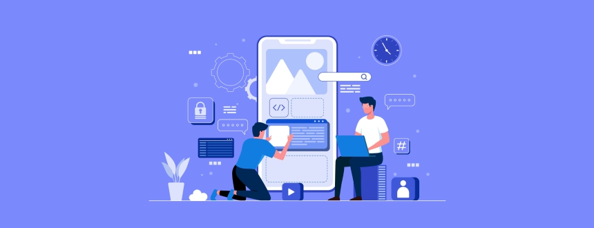 Mobile App Development service image by RUMI Branding